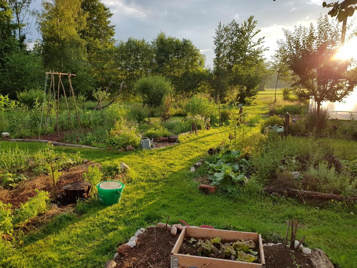 Le Jardin Des Gouttes Bed & Breakfast Rougegoutte Exterior foto