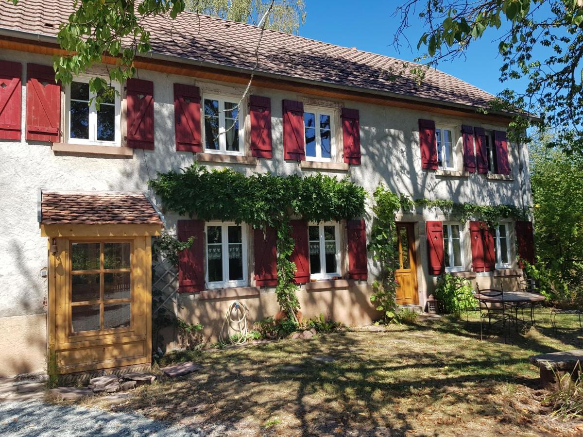 Le Jardin Des Gouttes Bed & Breakfast Rougegoutte Exterior foto